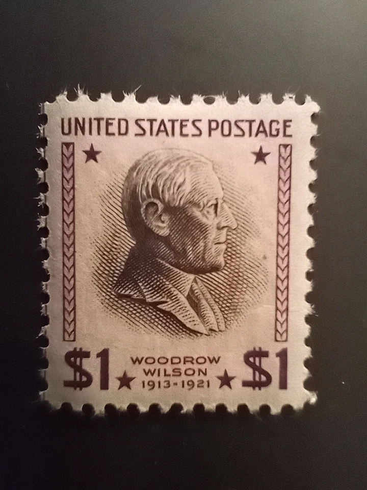 Sc# 832 MNH $1 Harding Purple & Black - Image 1 of 1