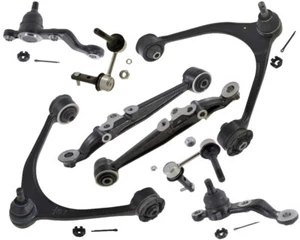 Suspension Kit Lexus SC430 4.3L Upper Lower Control Arms Lower Ball Joints Sway  - Picture 1 of 9