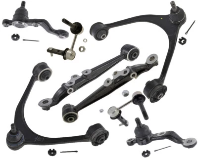 Suspension Kit Lexus SC430 4.3L Upper Lower Control Arms Lower Ball Joints Sway  - Image 1 of 4