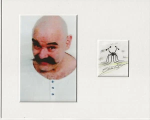 Charles Bronson Salvador art signed genuine signature autograph UACC RD COA - Picture 1 of 1