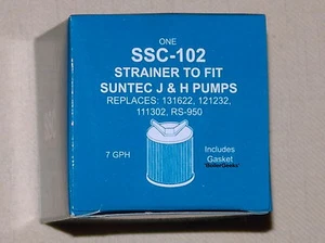 SSC-102 / 131622 / 121232 / 111302 / RS-950 / 'J' pump screen / 'H' pump screen - Picture 1 of 5