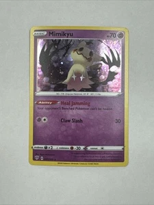 Tarjeta Pokémon Mimikyu Darkness Ablaze Cosmo Holo Raro 081/189 Casi Nuevo - Imagen 1 de 3