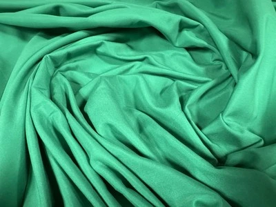 Nylon Microfibre Plain Weave Fabric, Per Metre - Emerald Green - Image 1 of 3