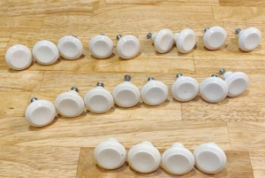 Lot Of 21 VTG/ Old Ceramic/Porcelain Knob/Drawer Pulls See Description - Picture 1 of 17