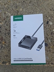 Ugreen Sd Card Reader 4 In 1 Multi Usb 3.0 Micro Sd Memory Card Adapter - Picture 1 of 2