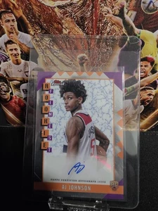 AJ JOHNSON 2024-25 Topps Finest Rookie Autograph #RFA-AJ RC Auto - Picture 1 of 2