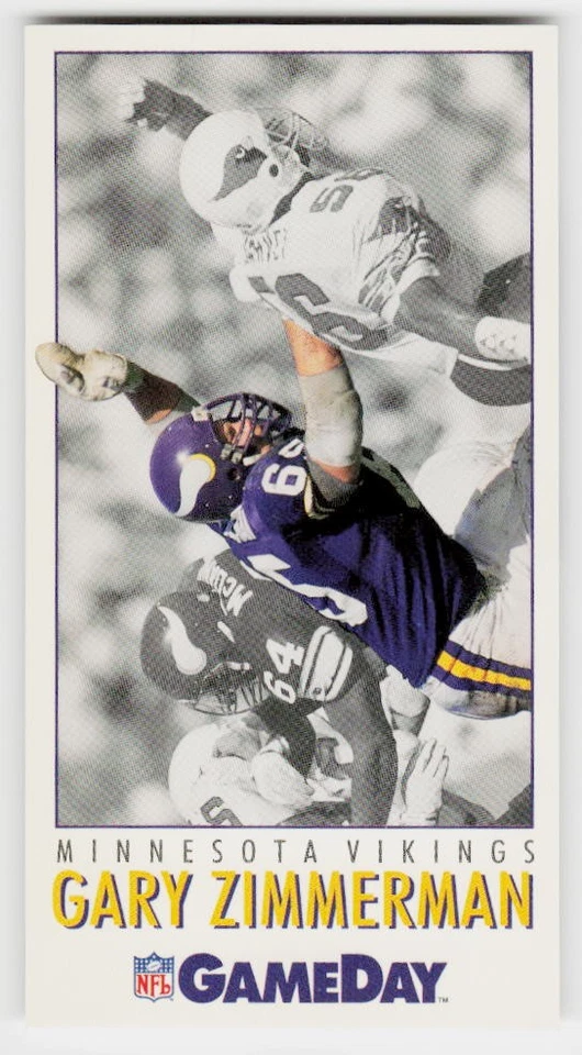 1992 GameDay #136 Gary Zimmerman - Image 1 of 2