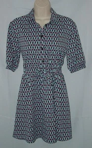 Girl Sz XXL (16) Multicolored Elastic Waist Knee Length Fit & Flare Dress KIDPIK - Picture 1 of 4