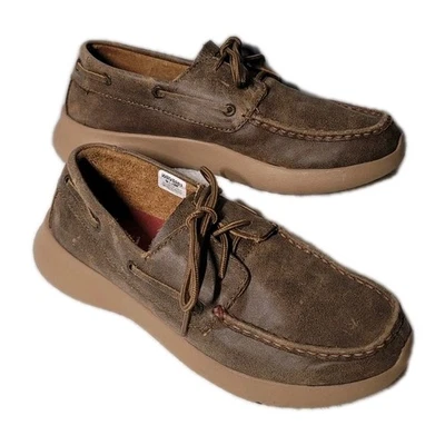 Twisted X Women's Size 9.5 M Brown Leather Driving Shoes/Chukka WRV0003 - Image 1 of 4