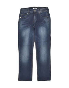 LIU JO Womens Straight Jeans W26 L27 Navy Blue Cotton ZY15 - Picture 1 of 3
