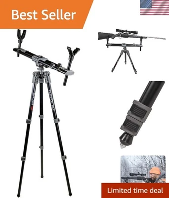 Reposapiés de caza ligero FieldPod - Soporte de pistola no estropeado, ajustable 20"-48" Foto 1 de 4