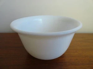 Vintage General Electric GE Milk Glass Mixing Bowl 7 3/8" - Picture 1 of 5