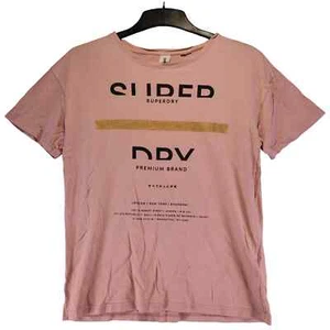 Superdry Damen T-Shirt Größe 8 Rosa Kurzarm Rundhals 100 % Baumwolle - Bild 1 von 8