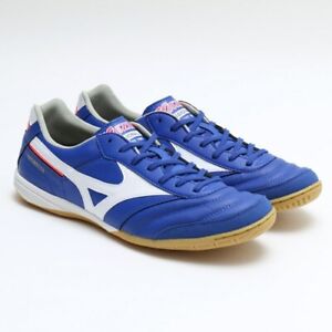 Mizuno MORELIA IN Soccer Futsal Indoor Football Shoes Q1GA2001 Blue x White