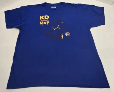 Camiseta Adidas KD The Finals MVP 2017 Kevin Durant NBA Warriors - XL para hombre Foto 1 de 4