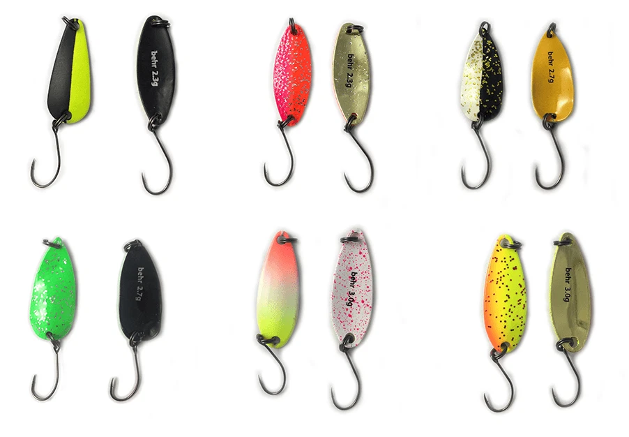 Behr Trendex L-Spoon Löffel Kunstköder für Forellen in verschiedenen Farben - Bild 1 von 1