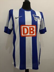 Hertha Berlin BSC 2012/2013 Heim Trikot Shirt Jersey NIKE (M) camiseta MINT 