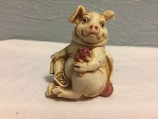 Harmony Kingdom 'Fragonard' TJDLPI Lovelorn Pig Figurine  # TJDLPI-1  2004