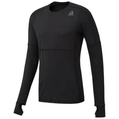 REEBOK MENS PERFORMANCE 'THERMOWARM' LONG SLEEVE TEE SHIRT TOP - Image 1 of 4