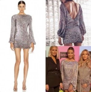 Vestido de cóctel Retrofete arco iris lentejuelas talla M/L! ¡NUEVO CON ETIQUETAS! - Imagen 1 de 8