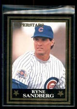 1992 Superstars Magazine Ryne Sandberg Chicago Cubs #92-6
