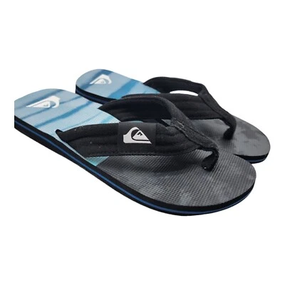 Sandalias Quiksilver Zapatos Niño Talla 2 Negro Azul Molokai Layback Chanclas  Foto 1 de 4