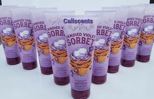 Bath & Body Works CANDIED VIOLET SORBET ULTRA SHEA BODY CREAM 8 OZ X1 (ONE) NEW - Picture 1 of 1