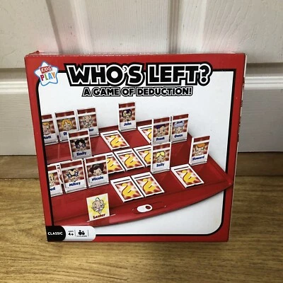 Kids Play Who's Left? Game of Deduction Traditional Childrens Family Game Toy 4+ - Image 1 of 3