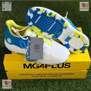 G/FORE G4 MG4+ Camo G04 Father’s Day Golf Shoe Sneaker ⛳️ US 10.5 ⛳️ White Blue - Picture 1 of 9