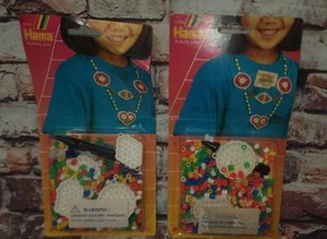 Set of 2 Vintage Hama 6604 Activity Play Bead Sets - Picture 1 of 5