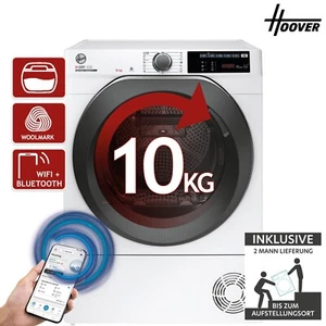 Hoover Wärmepumpentrockner 10 kg A++ hOn AquaVision System NDEH10A2TCBEXS-S 2ML - Bild 1 von 13
