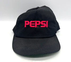 PEPSI Trucker Hat Cap Red Embroidered Snapback - Picture 1 of 2