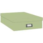 Pioneer Jumbo Scrapbook Storage Box, Sage Green, 14 3/4" X 13" X 3 3/4"