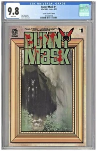 Bunny Mask #1 CGC 9.8 Retailer Incentive Edition Variant  Adlard Cover 1:15 - Picture 1 of 2
