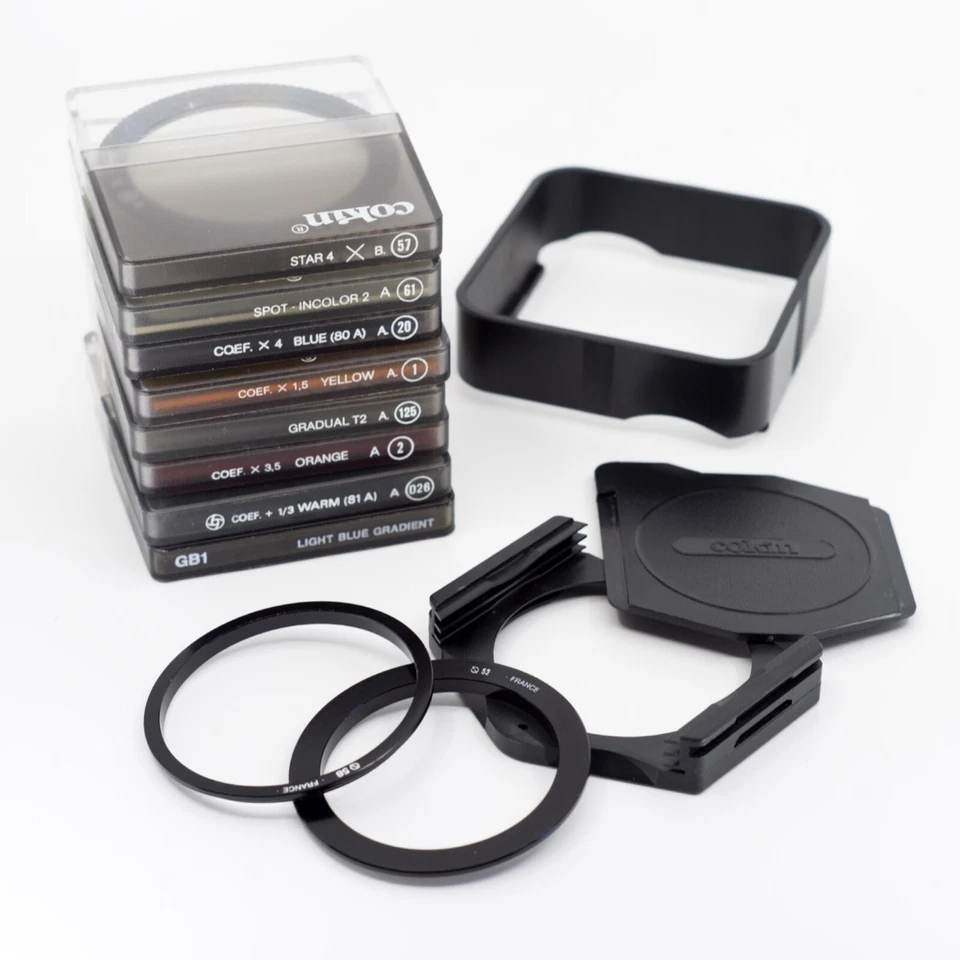 Genuine COKIN 'A' SERIES FILTER HOLDER + CAP + HOOD + 52mm RING + 8 x FILTERS - Image 1 of 1