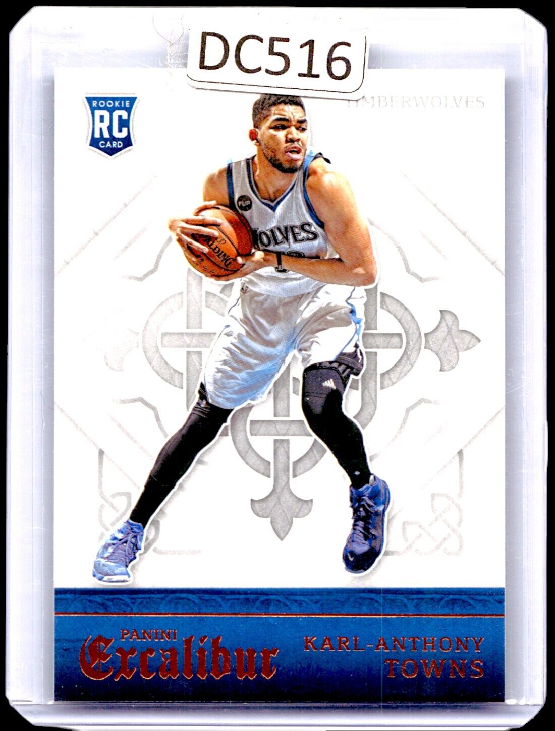 2015-16 Panini Excalibur #167 Karl-Anthony Towns Rookie DC