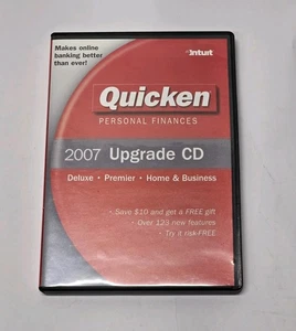Intuit Quicken Deluxe 2007 Upgrade CD Persönliche Finanzen Deluxe Premier Home Biz - Bild 1 von 3