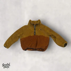 Chaqueta polar de diseñador Aviator Nation para mujer XS hecha en EE. UU. 23x23 acogedora pulóver - Imagen 1 de 4
