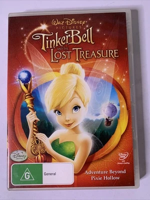 Tinker Bell And The Lost Treasure (DVD, 2009) Disney Film Region 4 - image 1 of 3