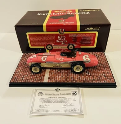 Bob Sweikert 1955 #6 John Zink Indy 500 Winner Carousel 1 1/18 Diecast #4501 - Image 1 of 4