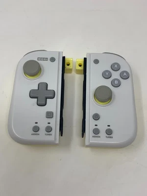 HORI Split Pad Compact: Light Gray and Yellow for Nintendo Switch - Controller - Image 1 of 4