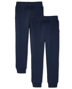 girls Active Jogger Pants Tidal 2 Pack Medium US - Picture 1 of 2