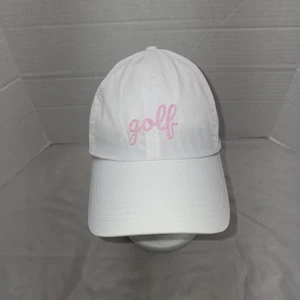 Sombrero de golf Vimhue blanco espalda abierta para cola de caballo y correa ajustable ventilada nuevo sin etiquetas para mujer - Imagen 1 de 6