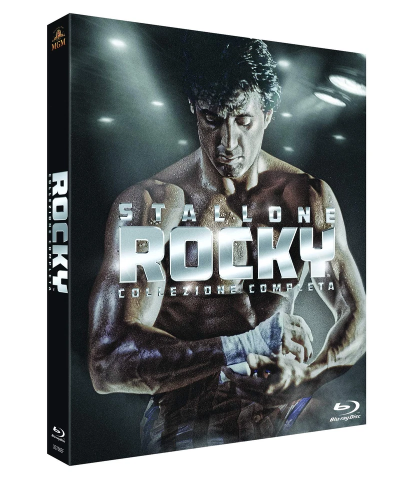 6 Blu-ray ROCKY COLLEZIONE COMPLETA SERIE 6 FILM Sylvester Stallone cofanetto - Immagine 1 di 1
