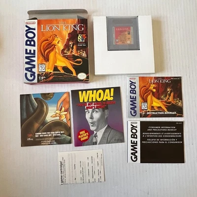 The Lion King Nintendo para Game Boy Usado CIB Completo en Caja con Insertos Foto 1 de 4