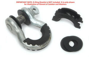 NEW Daystar KU70057BK D-Ring Isolator & Washers Standard 3/4" D-Rings Shackles - Picture 1 of 6