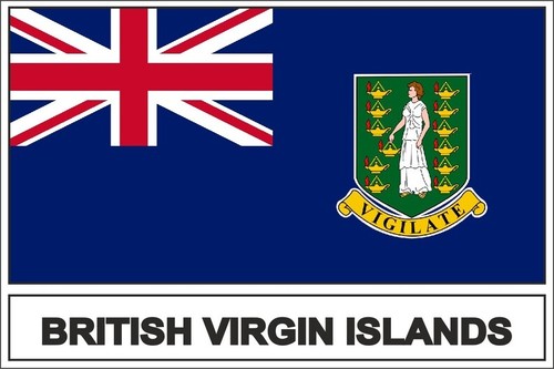 Sticker Flag BVI British Virgin Islands | eBay