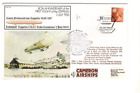 1980 1st FLIGHT OF THE ZEPPELIN LZ11 1900 - FLOWN RAF FDC FROM COLLECTION F35