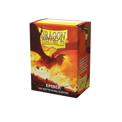 Dragon Shield Dual Matte Sleeves - Ember (100 Kartenhüllen) NEU & OVP! - Bild 1 von 1