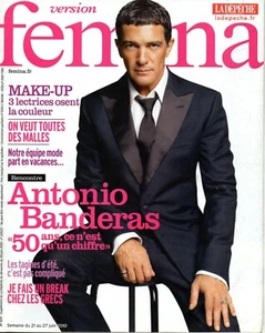 Französisches Magazin 2010: ANTONIO BANDERAS - Bild 1 von 1